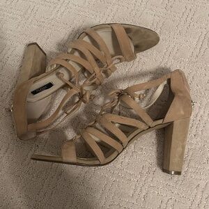Alfani Prima Nude Strappy Heels